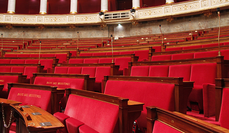 Assemblée Nationale à Paris
