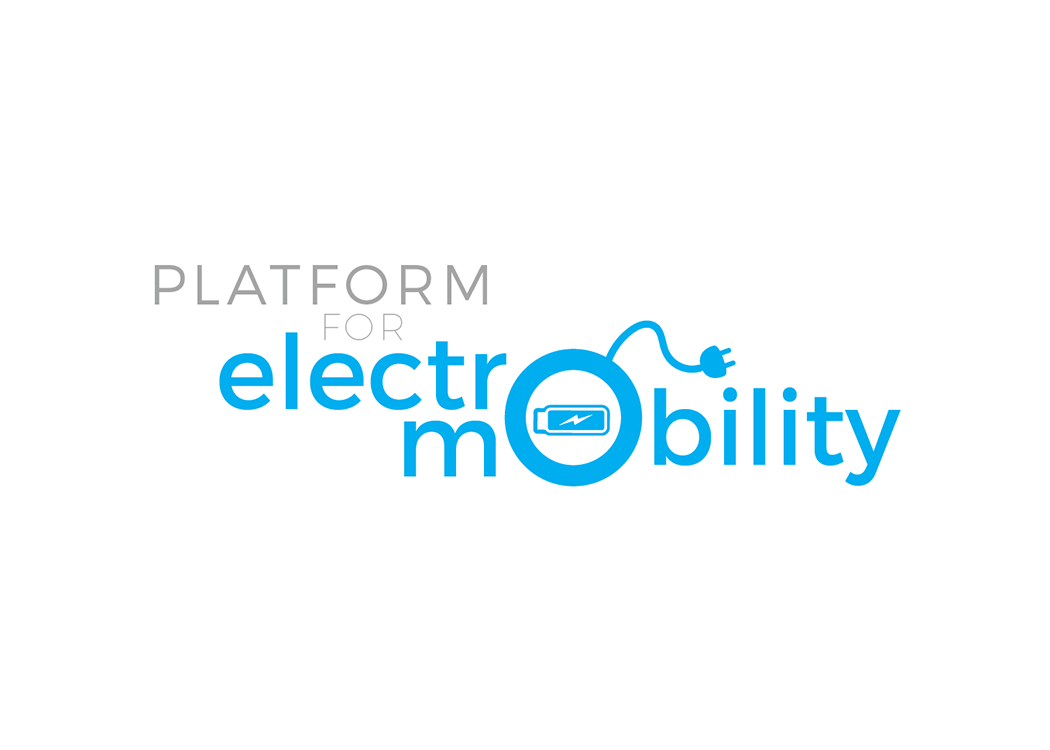 Logo Platform for electro mobility