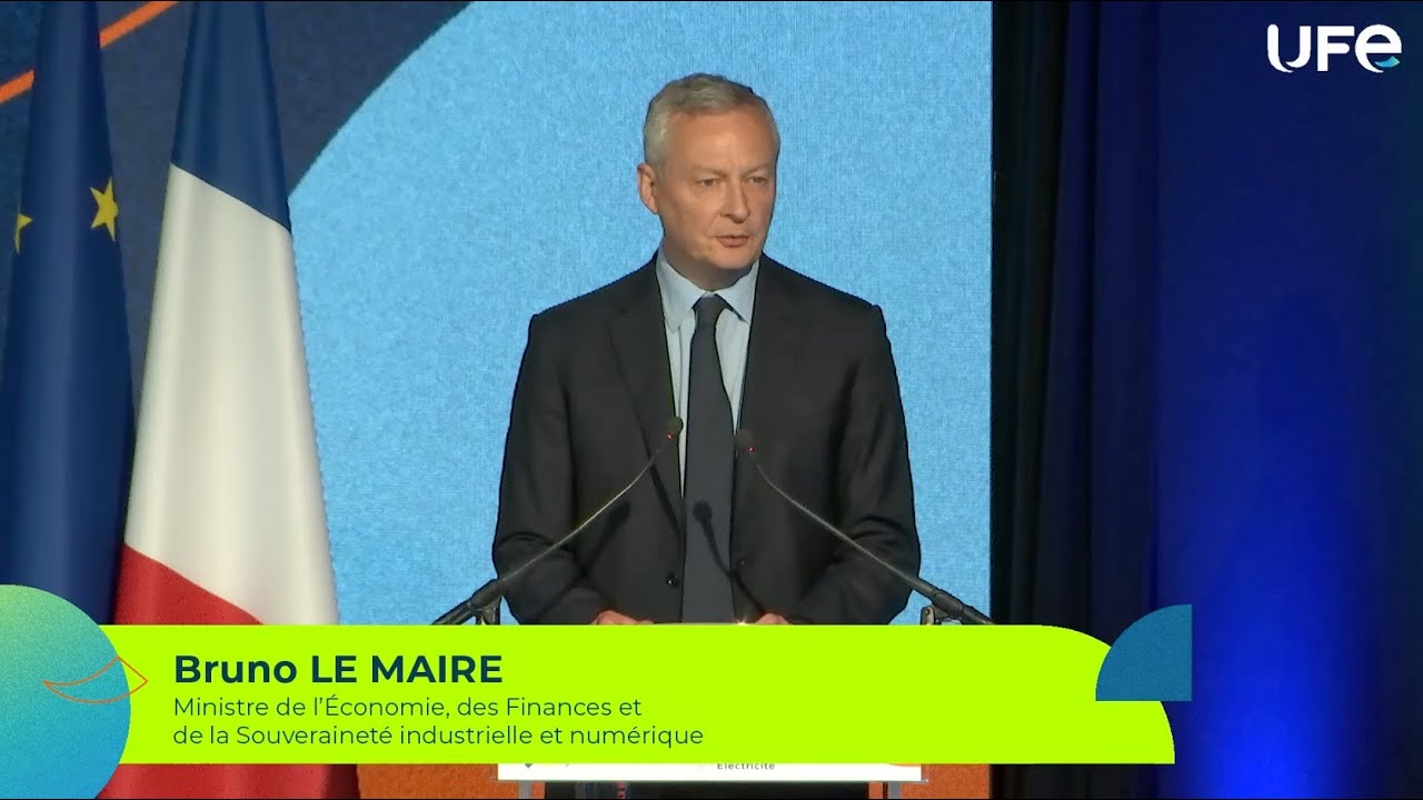 Colloque UFE 2023 : Clôture de Bruno Le Maire